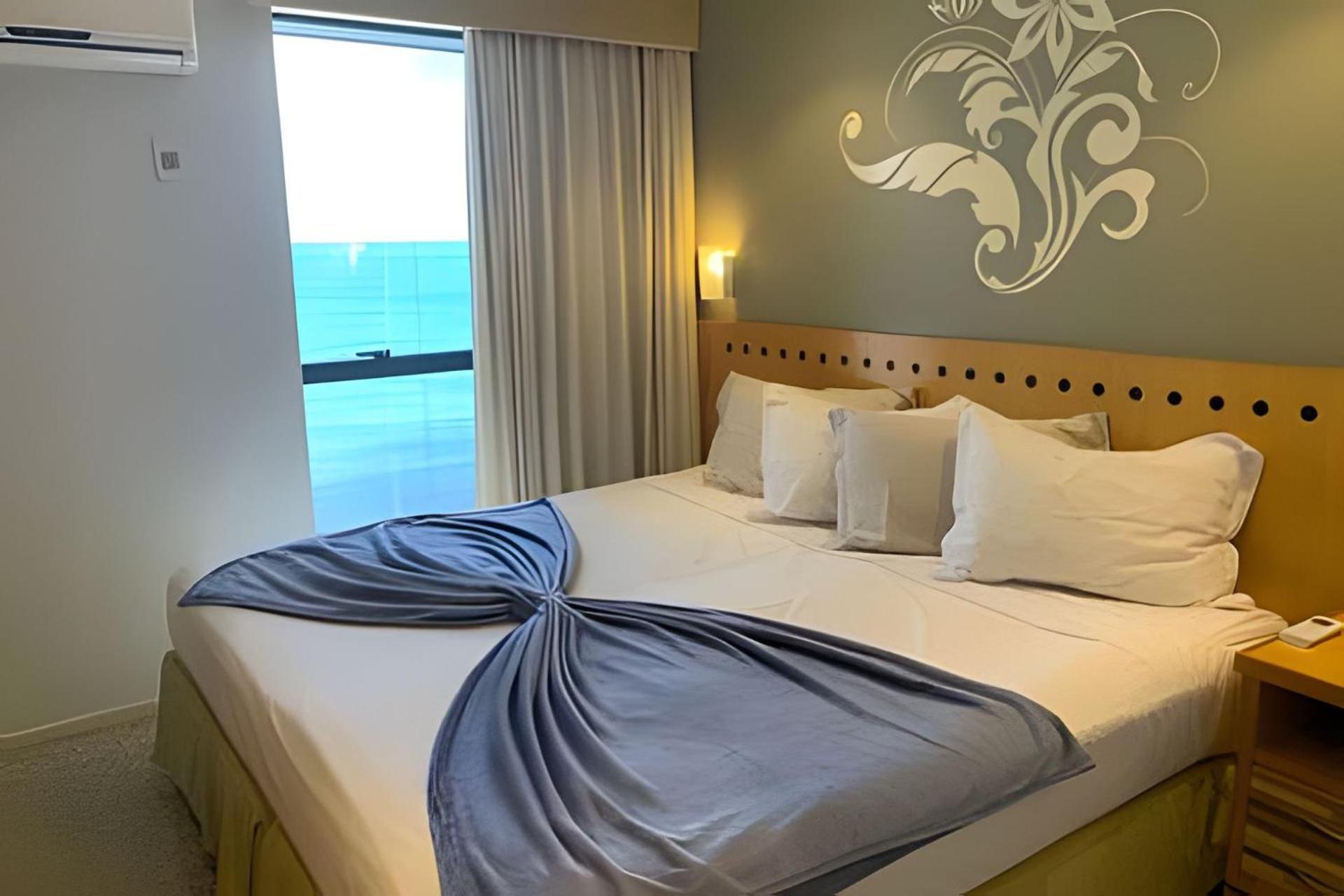 Apartament Hosts Br - Flat Frente Mar Na Beira Mar Fortaleza  Zewnętrze zdjęcie