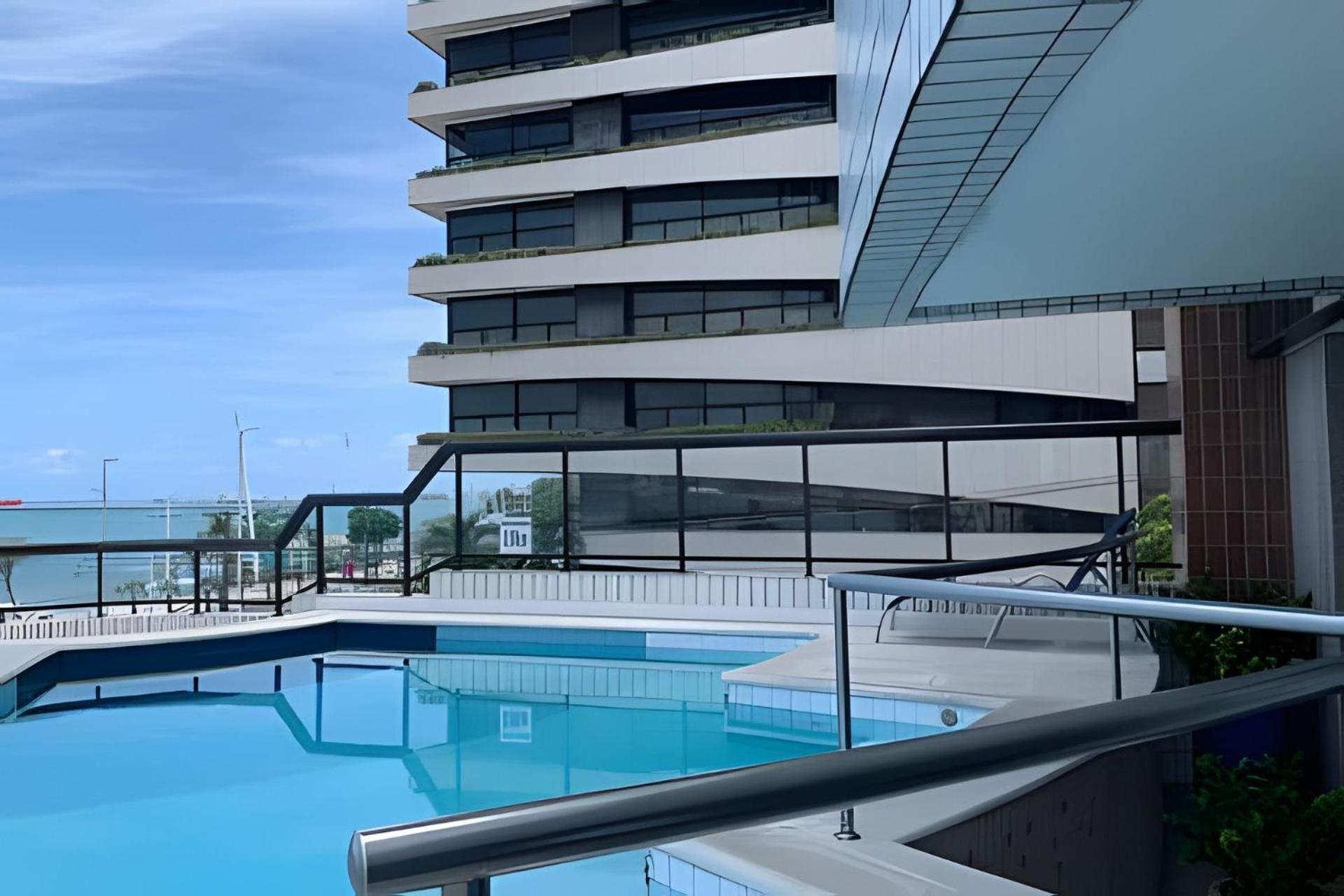 Apartament Hosts Br - Flat Frente Mar Na Beira Mar Fortaleza  Zewnętrze zdjęcie