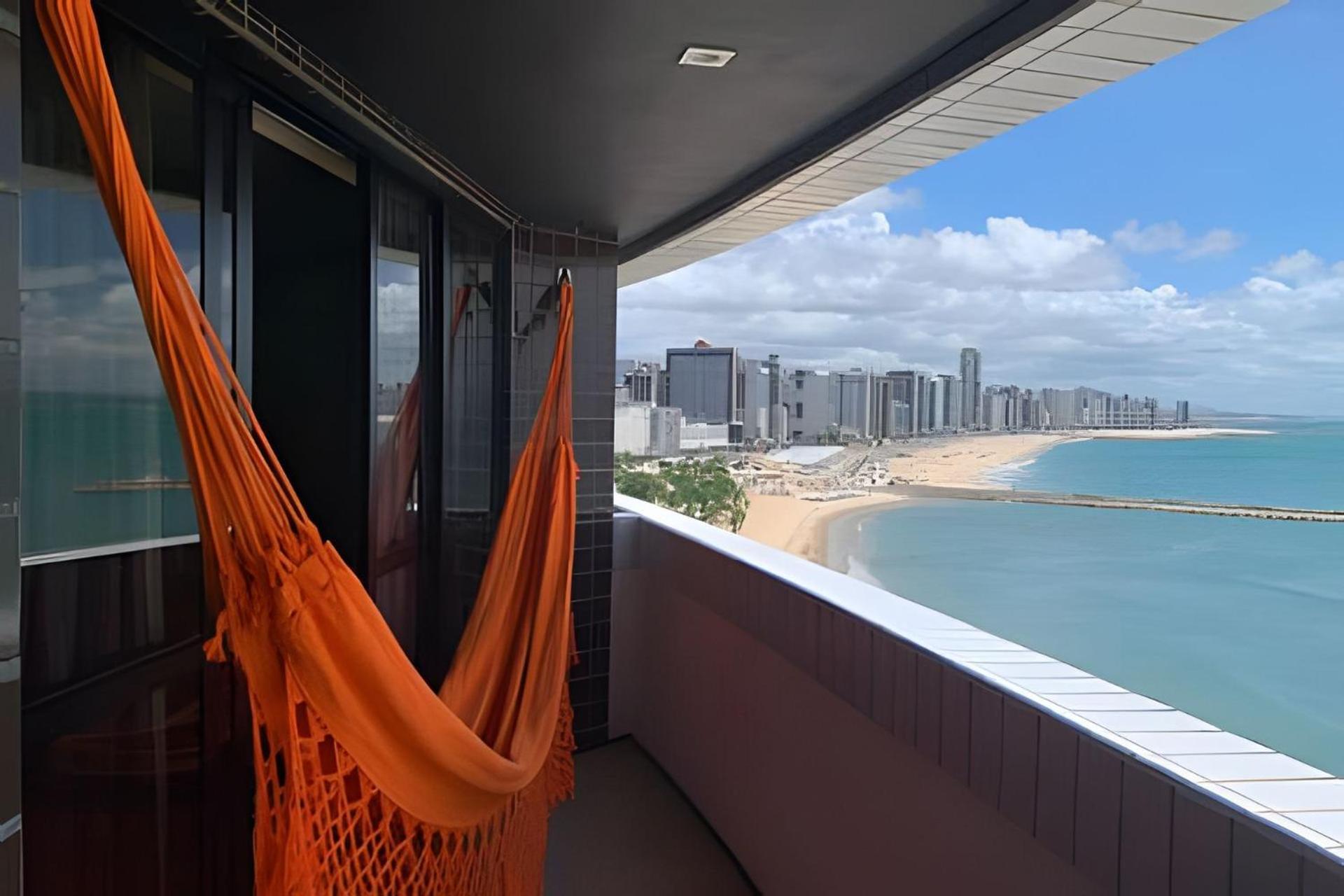 Apartament Hosts Br - Flat Frente Mar Na Beira Mar Fortaleza  Zewnętrze zdjęcie