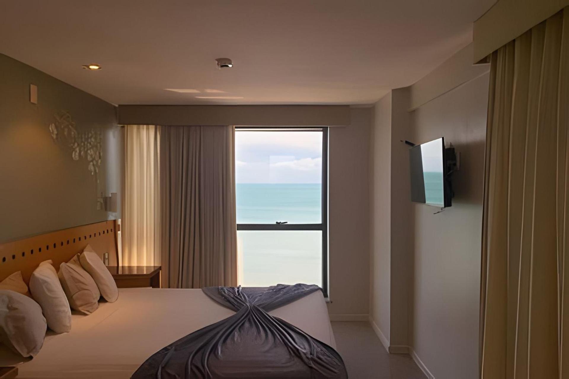 Apartament Hosts Br - Flat Frente Mar Na Beira Mar Fortaleza  Zewnętrze zdjęcie